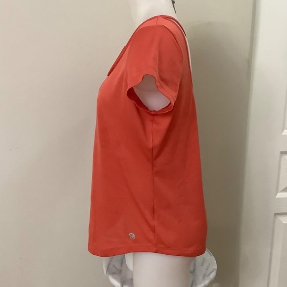Mountain Hardware Orange activewear top w Strappy back MEDIUM - Picture 3 of 9